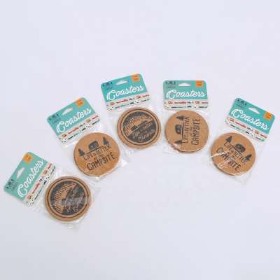 Popular Customer Print Cork Coaster Pad with Good Quality