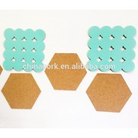 Hot sale cork bulletin board with EVA foam